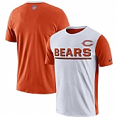 Men's Chicago Bears Nike Champ Drive 2.0 Performance T-Shirt White FengYun,baseball caps,new era cap wholesale,wholesale hats